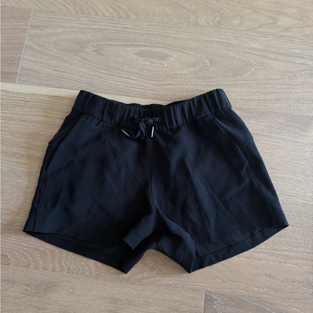 Lululemon Black Women's Drawstring Shorts